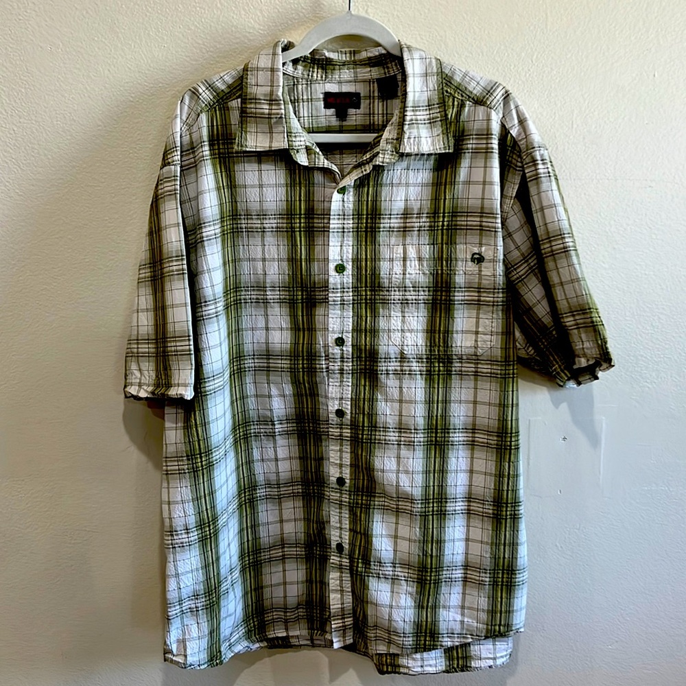 Men’s WOLVERINE Short Sleeve Button Down Size XXl